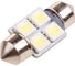 Автолампа диод SKYWAY T11, 12V, 4 SMD, блистер c цоколем, 1-контакт, белая, комплект 2 шт., салон, номер S08201352 1