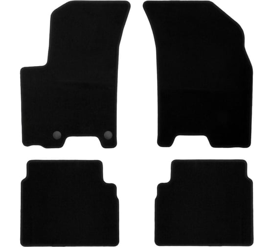 Коврики в салон Klever Econom CHEVROLET Aveo, 2008-2011, седан, хетчбек., 4 шт. КLEVER01081201200k 1
