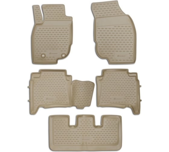Коврики в салон Element Toyota Fortuner, 01/2013-2017, левый руль, 5 шт. NLC.48.110.212k 1