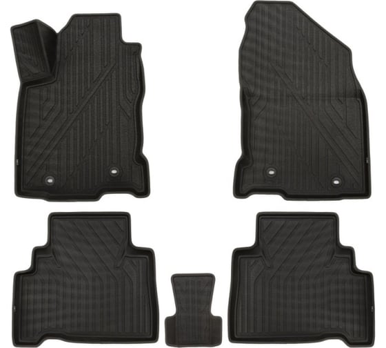 Коврики в салон KVEST LEXUS NX, 3D, 2014-, 5 шт KVESTLEX00003K1 1