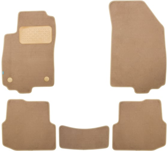 Коврики в салон Klever Premium Chevrolet Aveo, 2008-2011, седан, хетчбек, 5 шт. КLEVER04081222112kh 1