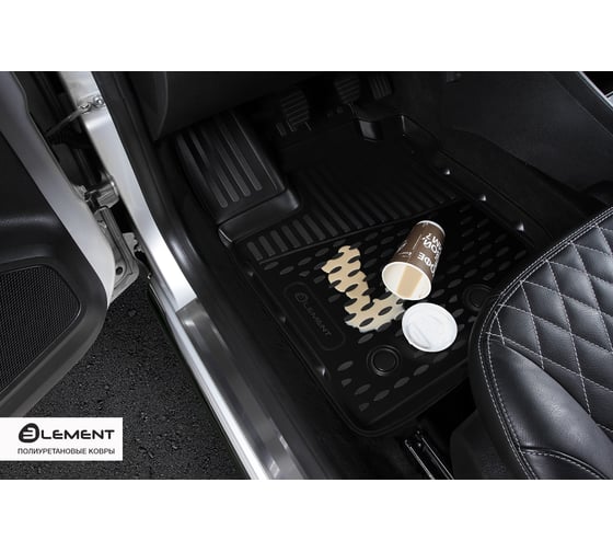 Коврики в салон Element Volkswagen Tiguan, 2017-, 5 дверей, короткий кузов, 4 шт. ELEMENT5154210k