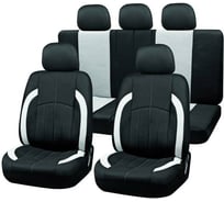 Чехлы на сиденья SKYWAY Forward-3 полиэстер/сетка, 9 предметов, черно/серый S01301126