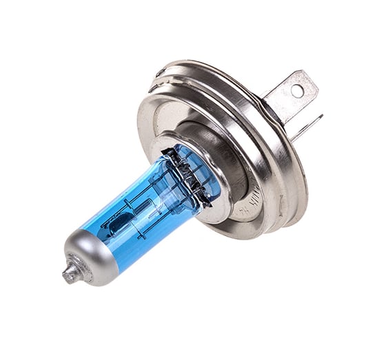 Автолампа SKYWAY H4, 12V, 60/55W, P45t, 2-контакта xenon white+30, 4500К, спутник 2 шт, ближний, дальний S09101042 1