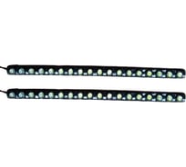 Ходовые огни SKYWAY 12V, 10 диодов, 2шт S08501014