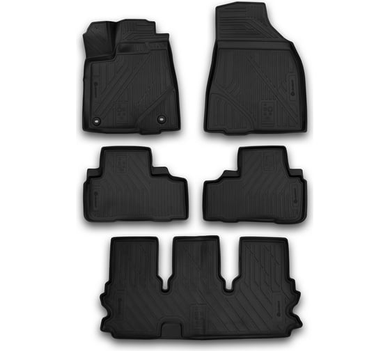 Коврики в салон Element Toyota Highlander 2014-, 3D, 5 шт. CARTYT00003 1
