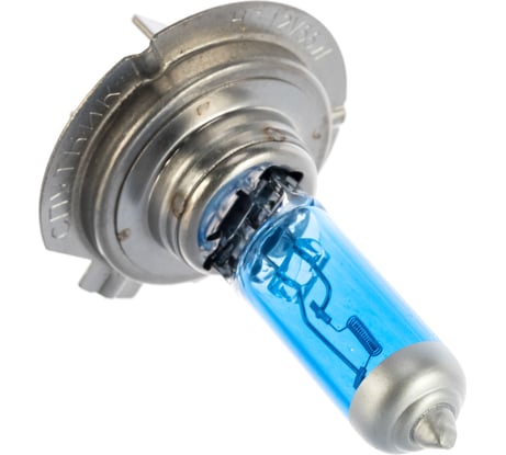 Автолампа SKYWAY H7, 12V, 55W, 1-контакт, xenon white+30, 4500K, спутник, 2 шт, ближний, дальний свет, противотуманные фары S09101049