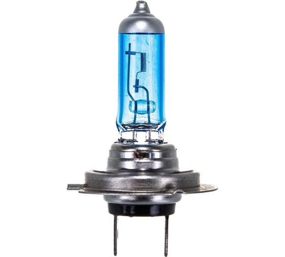 Автолампа SKYWAY H7, 12V, 55W, 1-контакт, xenon white+30, 4500K, спутник, 2 шт, ближний, дальний свет, противотуманные фары S09101049