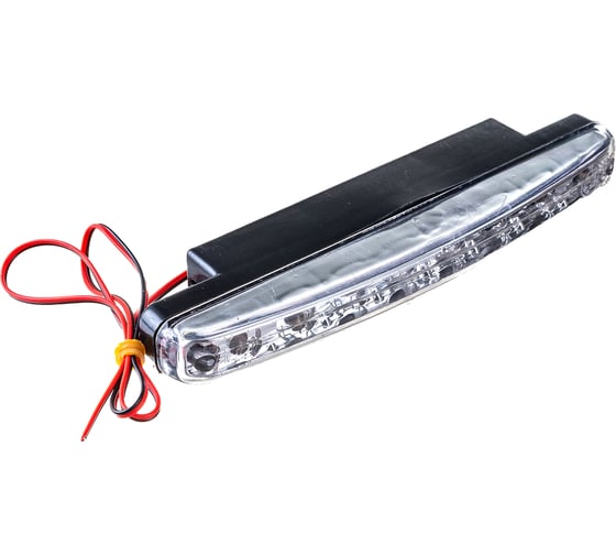 Ходовые огни SKYWAY 12V, 8 диодов, 2 штуки S01501021