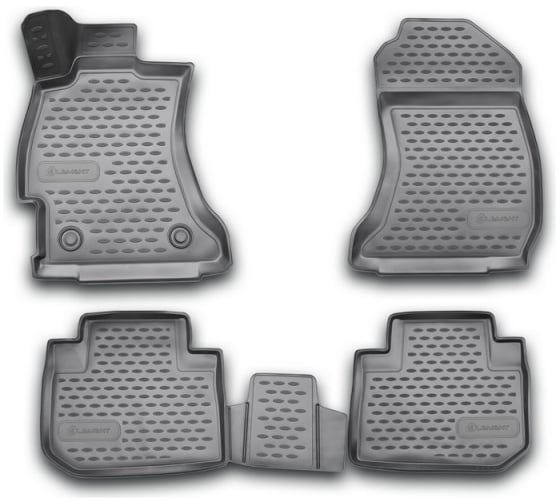 Коврики в салон Element Subaru Forester 2013-2018, 3D, 4 шт. NLC.3D.46.14.210k 1