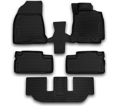 Коврики в салон Element Toyota Wish 2003-2009, передний привод, 3D, 5 шт. CARTYT00005