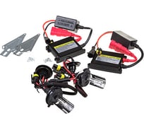 Автолампа ксенон SKYWAY H4, 12V, 35W, 6000K, 2600LM, комплект 2 шт, 2 блока розжига, ближний свет S04501020