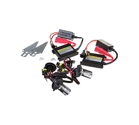 Автолампа ксенон SKYWAY H4, 12V, 35W, 6000K, 2600LM, комплект 2 шт, 2 блока розжига, ближний свет S04501020