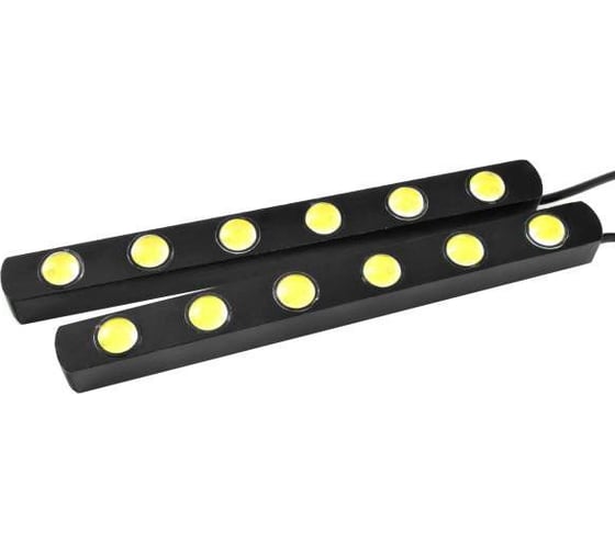 Ходовые огни SKYWAY 12V, 6 диодов, 6 W, 2 шт. SHDX-D008 S08501006 1