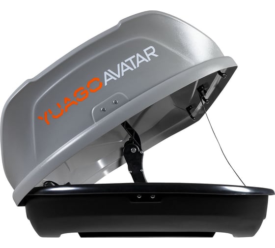 Автобокс ARTFORM avatar тиснение eurolock двусторонний, серый 2000000012988