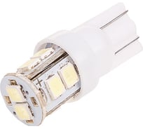 Автолампа диод SKYWAY T10, 12V, 10 SMD, блистер, без цоколя, 1-контакт, 2 шт. S08201333