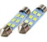 Автолампа диод SKYWAY T11, 12V, 6 SMD, блистер, c цоколем, 1-контакт, 2 шт. S08201354 1
