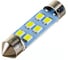 Автолампа диод SKYWAY T11, 12V, 6 SMD, блистер, c цоколем, 1-контакт, 2 шт. S08201354 2