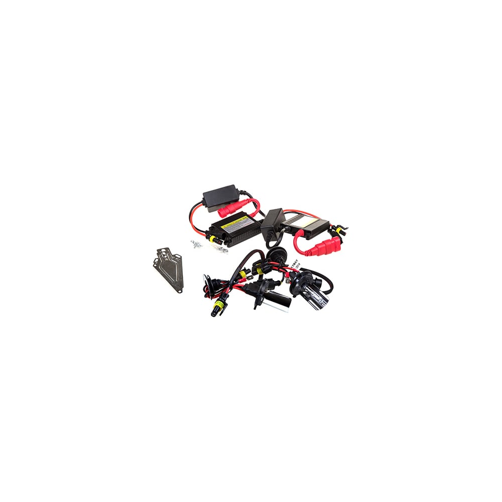 Автолампа ксенон SKYWAY H4, 12V, 35W, 4300K, 3200LM, комплект 2 шт, 2 ...