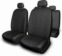 Чехлы на сиденья SKYWAY Prestige-5 экокожа, 11 предметов, черный S01301015