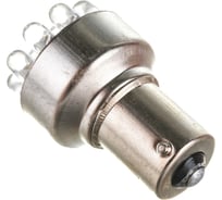 Автолампа диод SKYWAY S25, 12V, 12 LED, блистер, с цоколем, 1-контакт, 2 шт. S08201326