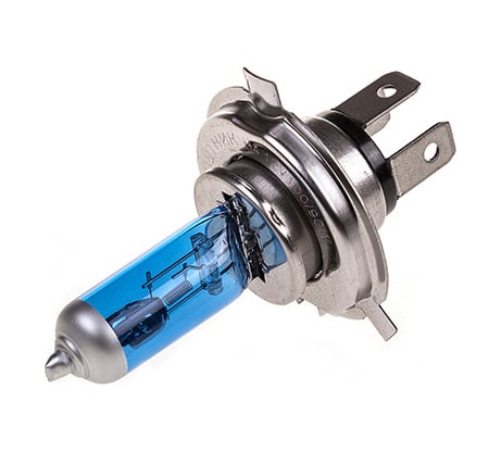 Автолампа SKYWAY XENON WHITE+30, H4, 12V, 100/90W, P43t, 2-контакта, 4500 К, 2 шт S09101037