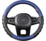 Оплетка SKYWAY Racer-1 M, черно-синяя, экокожа S01102415 1