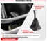 Ручка КПП SKYWAY Lada Priora с чехлом, иск. кожа, черная с серебряной вставкой S06202031 5