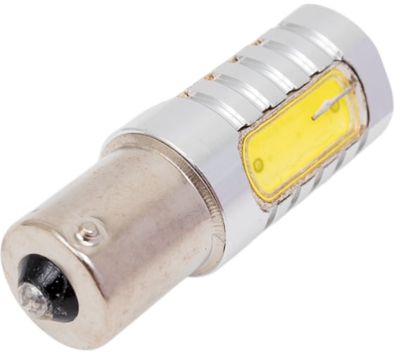 Автолампа диод SKYWAY S25, 12V, 4SMD, BA15s, 1-контакт, белая S1156 1157, 1.5W
