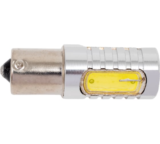 Автолампа диод SKYWAY S25, 12V, 4SMD, BA15s, 1-контакт, белая S1156 1157, 1.5W