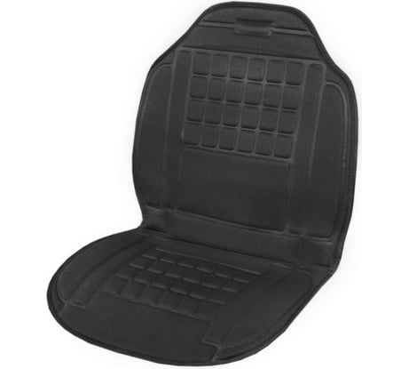 Подогрев сиденья со спинкой SKYWAY с терморегулятором, 98х52см, 12V, 2,5А-3А, черный S02201013