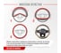 Оплетка SKYWAY Luxury-4, M, бежевая, экокожа S01102380 6