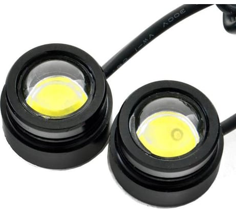 Лампа для комбинирования фонаря дневного ходового огня SKYWAY, 12V, 1 сверхмощный диод, белая, 1W, 2 шт. S08502001