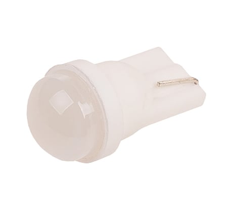 Автолампа диод SKYWAY T10, 1 SMD, диод без цоколя, 1-контакт, белая S08201422