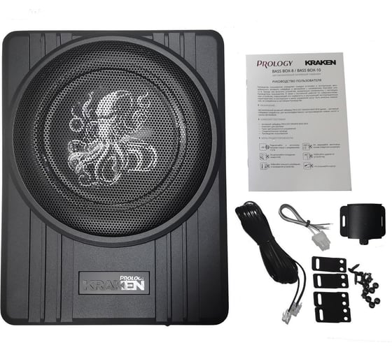 Активный сабвуфер под сиденье PROLOGY KRAKEN BASS BOX-10" 4607940903048