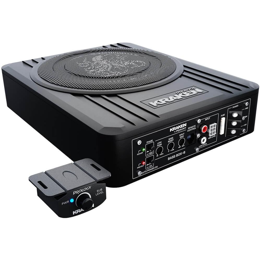 Активный сабвуфер под сиденье PROLOGY KRAKEN BASS BOX-8" 4607940903024 ...