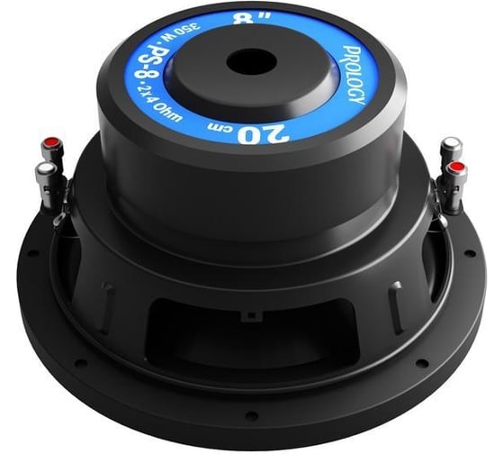 Сабвуфер с двойной звуковой катушкой PROLOGY PS-8" 4607940902973