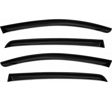 Дефлектор окон REIN, MITSUBISHI LANCER X, 2007- , седан, 4 шт, RЕINWV428