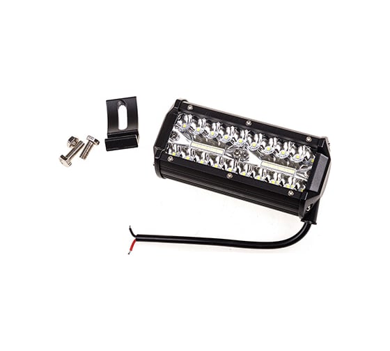 Прямоугольная светодиодная фара SKYWAY OFF ROAD, 12V/24V, 120W, 6000К, 40 диодов, ближний свет S07201063