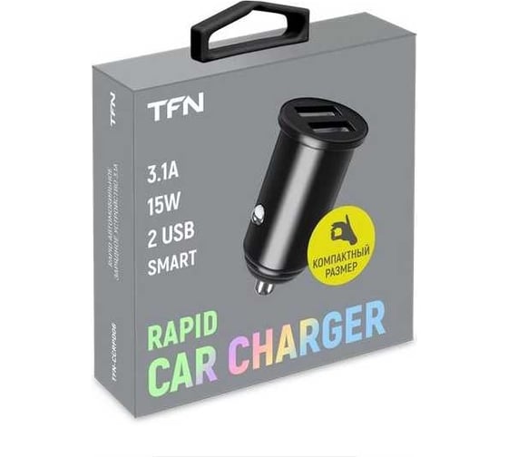 Азу TFN rapid 3.1a б/кабеля black TFN-CCRPD06