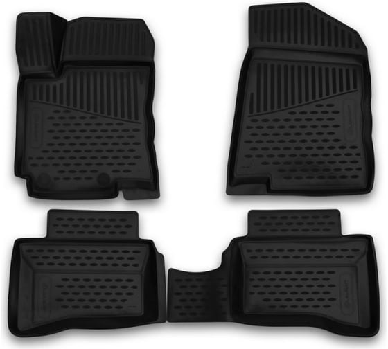 Коврик в салон Element Kia Rio, 01/2014-, 3D, 4 шт. ЕLEMENT3D2554210k