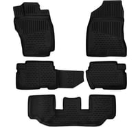 Коврики в салон Element Toyota Wish 4WD, 2009-2012, 2012-, правый руль, 3D, 5 шт. ЕLEMENT3D48142210