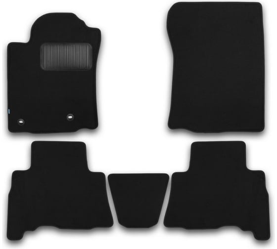 Коврики в салон Klever Premium Toyota Land Cruiser 150, 2013-2015, 2015-, 5 шт. ACT.KVR03482922110kh 1