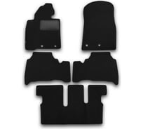 Коврики в салон Klever Premium Toyota Land Cruiser 200, 7 мест, АКПП, 2012-, 5 шт. ACT.KVR03489422110kh