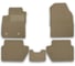 Коврики в салон Klever Premium Toyota Land Cruiser 150, 2009-2013, 5 шт. КLEVER04482822112kh 1