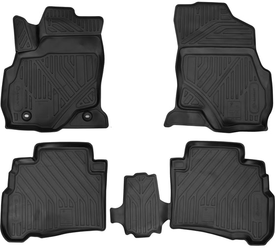 Коврики в салон Element Toyota Fortuner, 01/2017-, 3D, 4 шт. ЕLEMENT3D048155210k 1