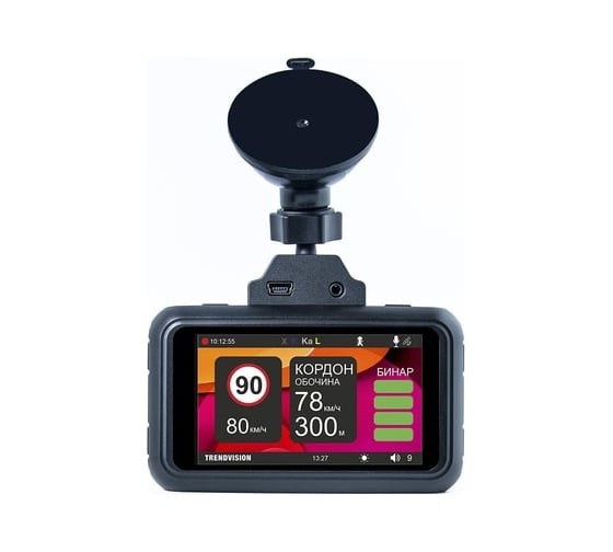Видерегистратор, радар-детектор и GPS информер TRENDVISION Hybrid Signature Wi 2CH TVHSW2CH