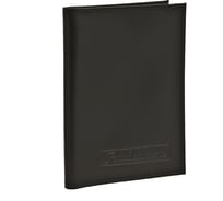 Бумажник водителя АВТОСТОП BLACK натуральная кожа БВЛ1Л