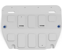 Защита картера Rival Mitsubishi Outlander 2023-, V - 2.5T, АКПП, КПП, комплект крепежа, алюминий FWD. 333.4060.1