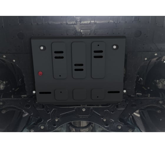 Защита картера АвтоБроня Geely Emgrand SS11, V-1.5, МКПП, АКПП, передний, 2023-, комплект крепежа, сталь 111.01936.1